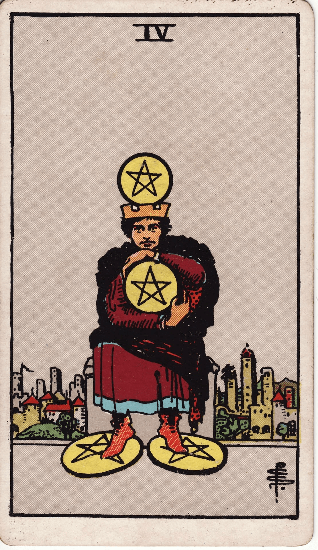 Four of Pentacles