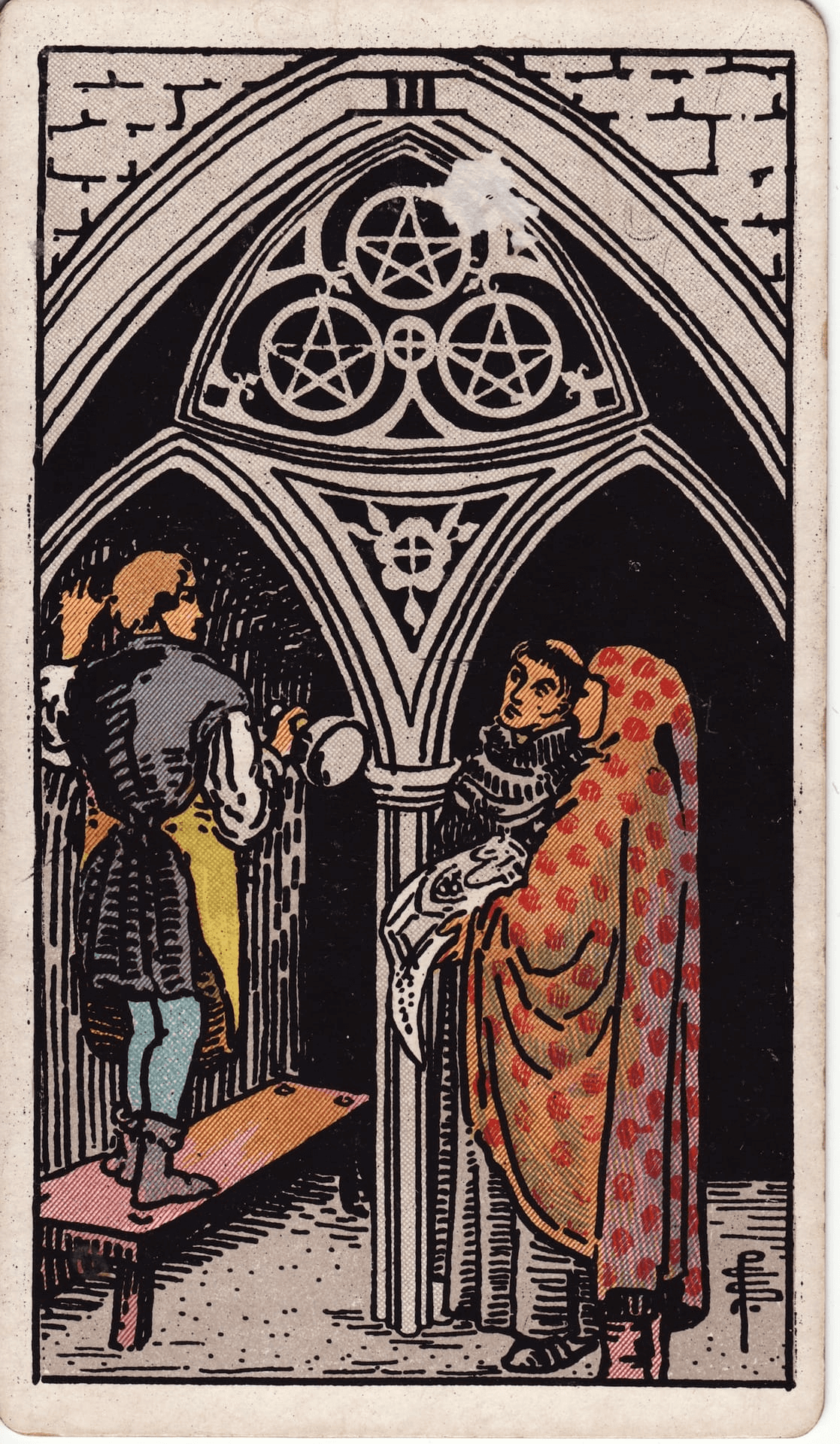 Three of Pentacles