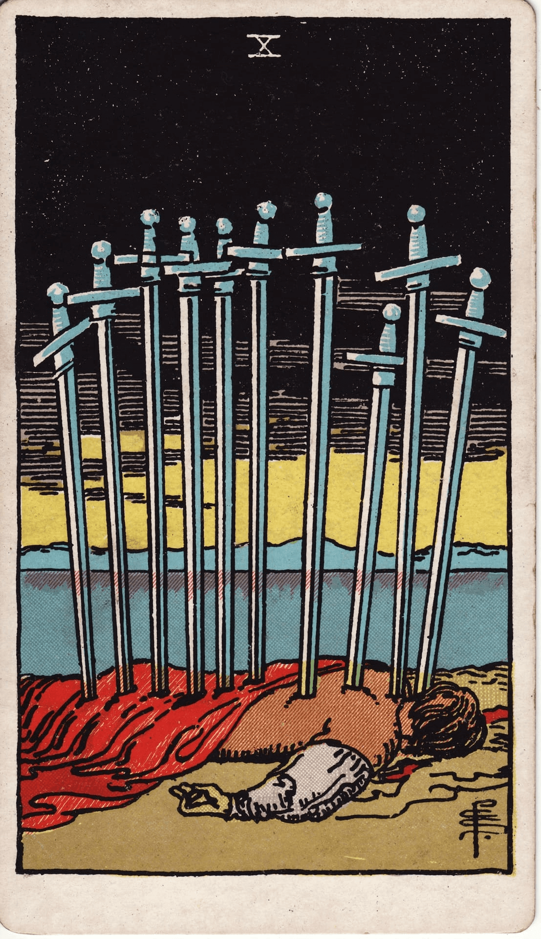 Ten of Swords