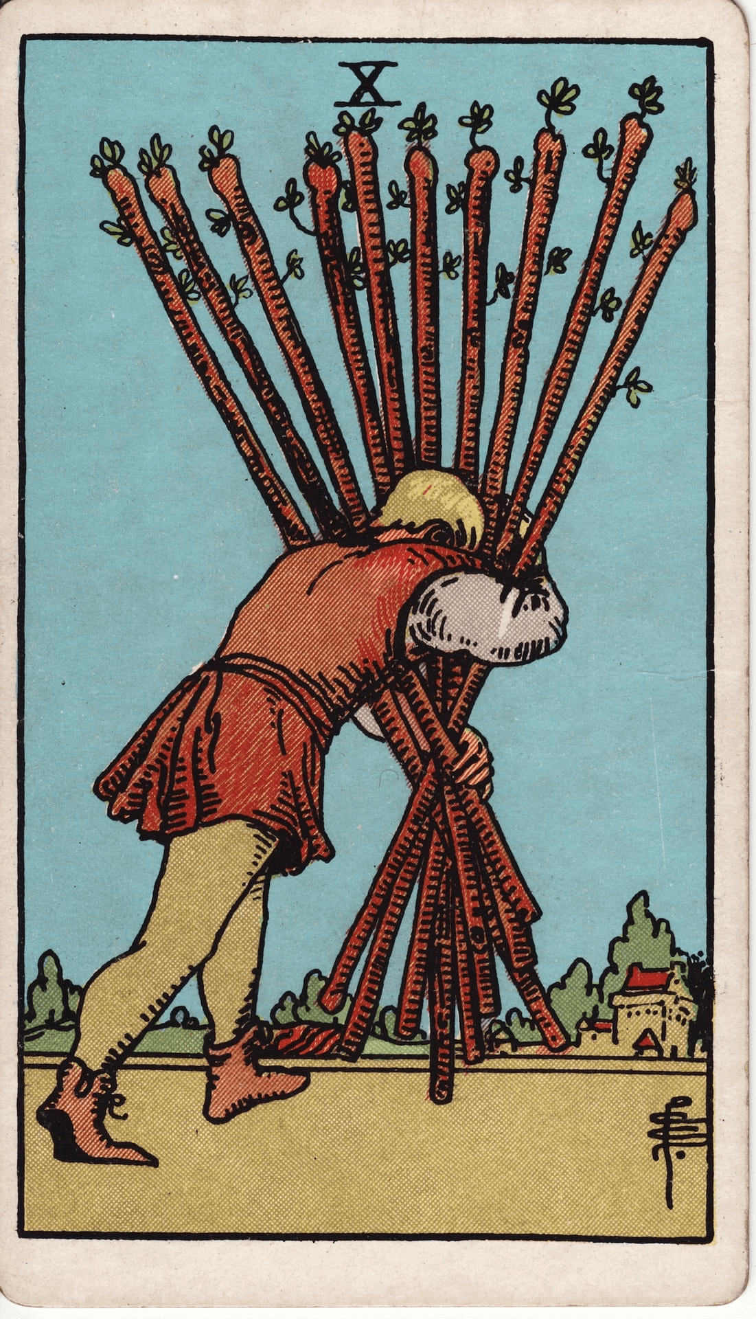 Ten of Wands