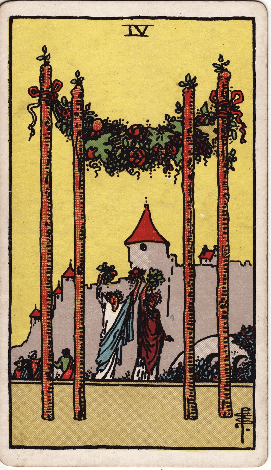 Four of Wands