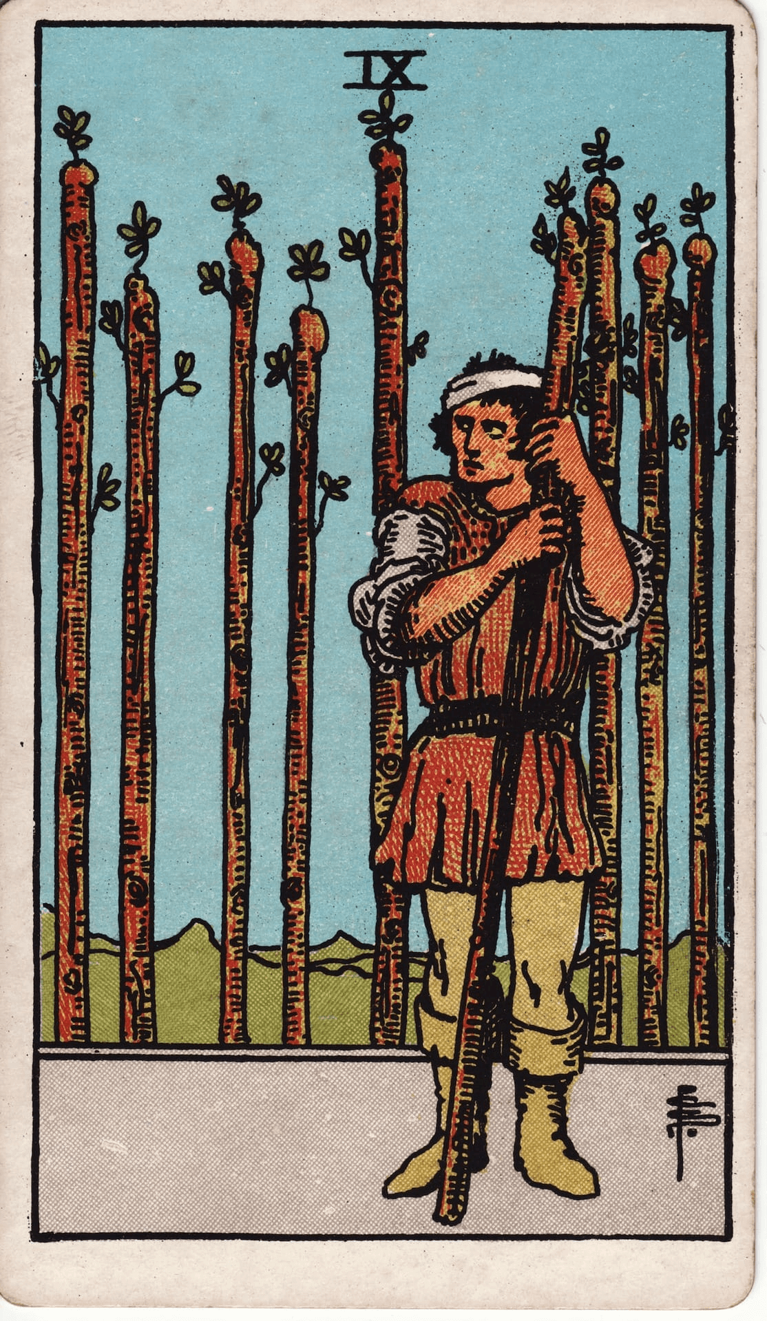 Nine of Wands